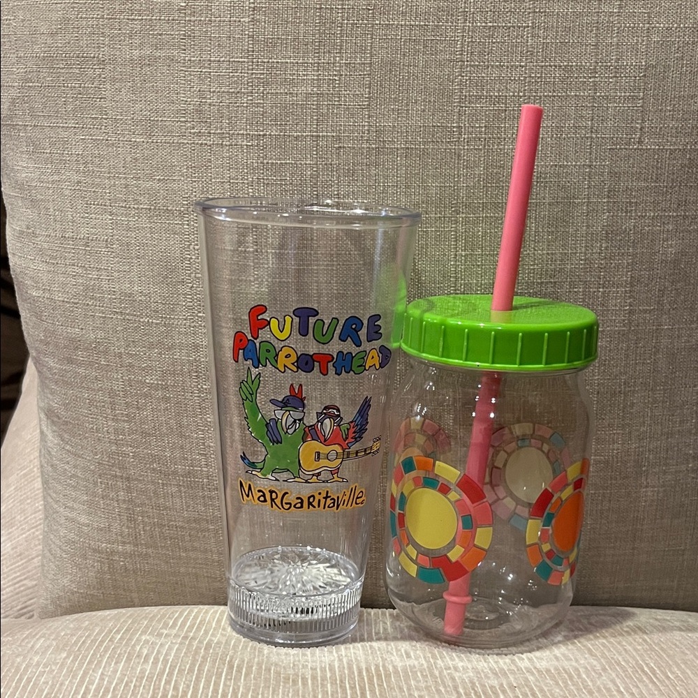 Margaritaville Parrothead Tumbler and Mason Jar Set